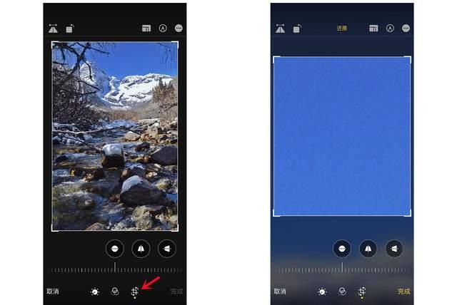 古浪苹果手机维修分享iPhone手机如何使用裁剪功能隐藏照片 