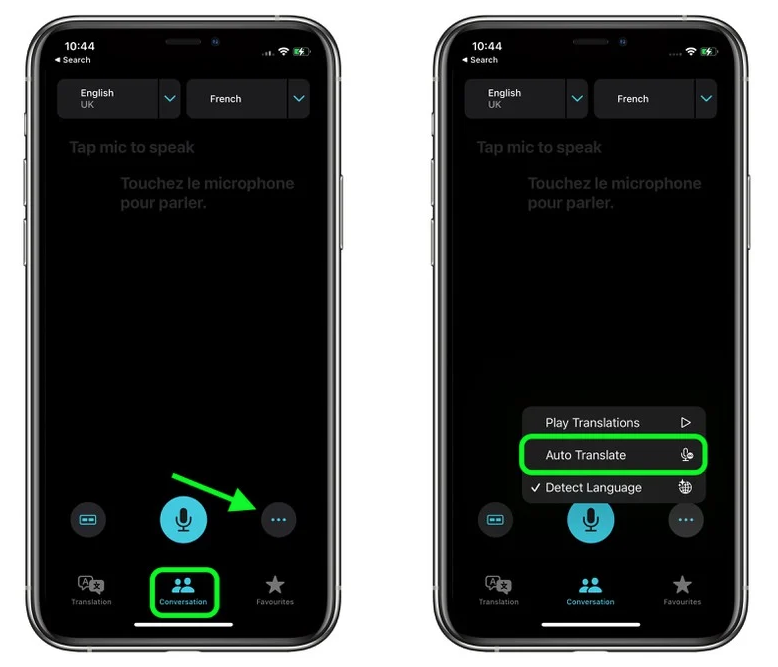 古浪苹果手机维修分享iOS 15 “翻译” App 新改进 