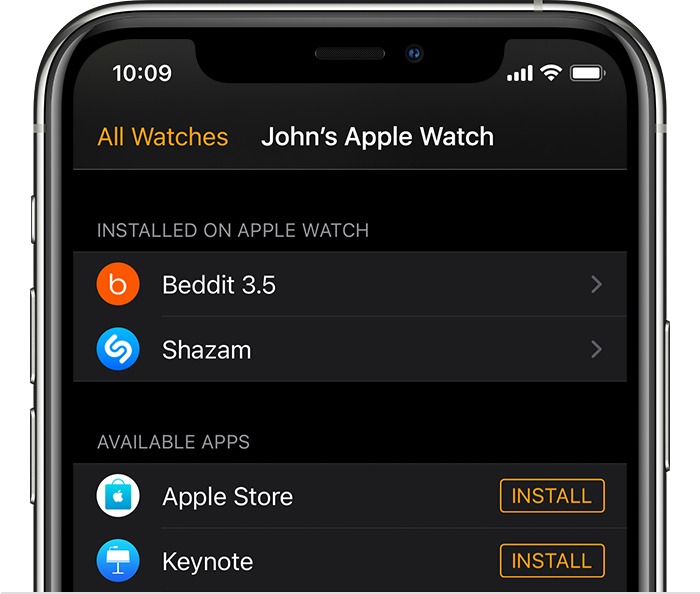 古浪苹果手机维修分享如何在 Apple Watch 上下载应用 